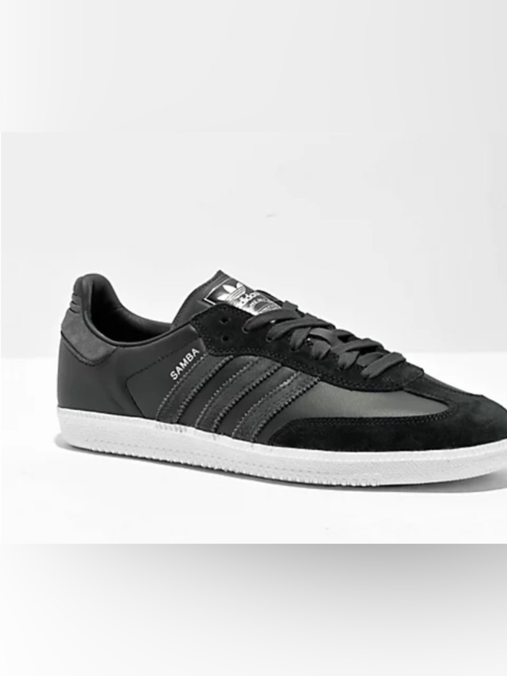 adidas Samba ADV Core Black, Carbon Skate Shoes